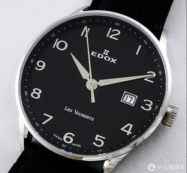 EDOX 依度  Les Vauberts 系列 10409-3A-AIN 男士时装腕表