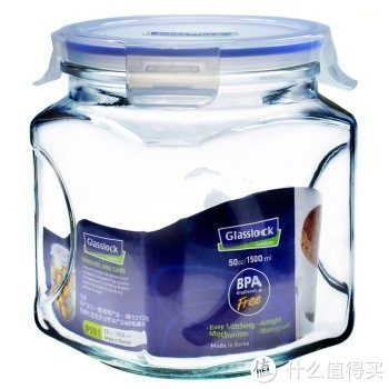 Glasslock 三光云彩 IP591 玻璃密封保鲜罐（1.5L、产地韩国）*3 + 凑单品