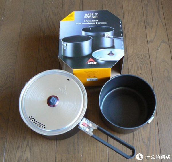 MSR Base 2 Camp Cook Pot  营地合金套锅（2L+1.5L）