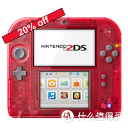 任天堂官方店限时特惠，Nintendo 任天堂 2DS 官翻版