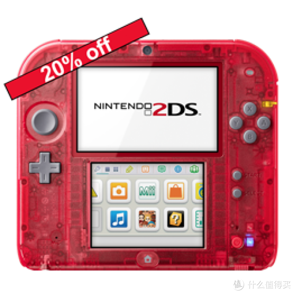 任天堂官方店限时特惠,Nintendo 任天堂 2DS 官翻版