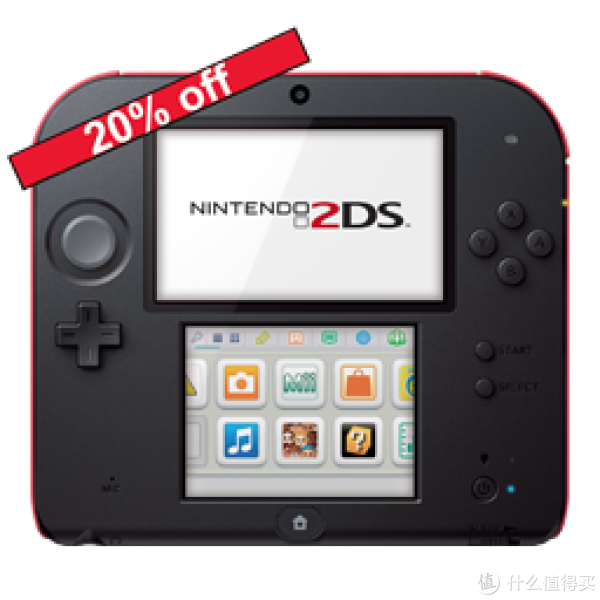 任天堂官方店限时特惠,Nintendo 任天堂 2DS 官翻版