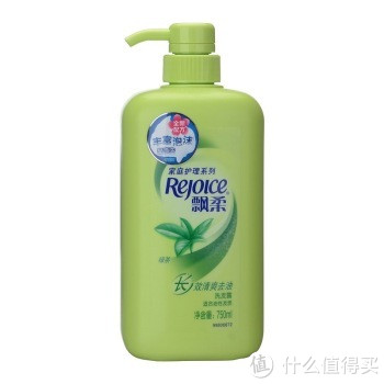 Rejoice 飘柔 家庭绿茶长效清爽去油洗发露750ml