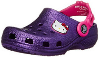 crocs Girls' Hello Kitty Glitter Clog