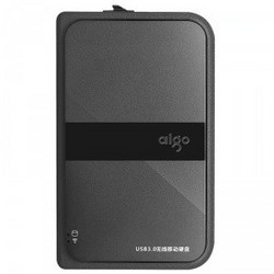 爱国者 HD816 1TB 无线防震移动硬盘 USB3.0 黑色
