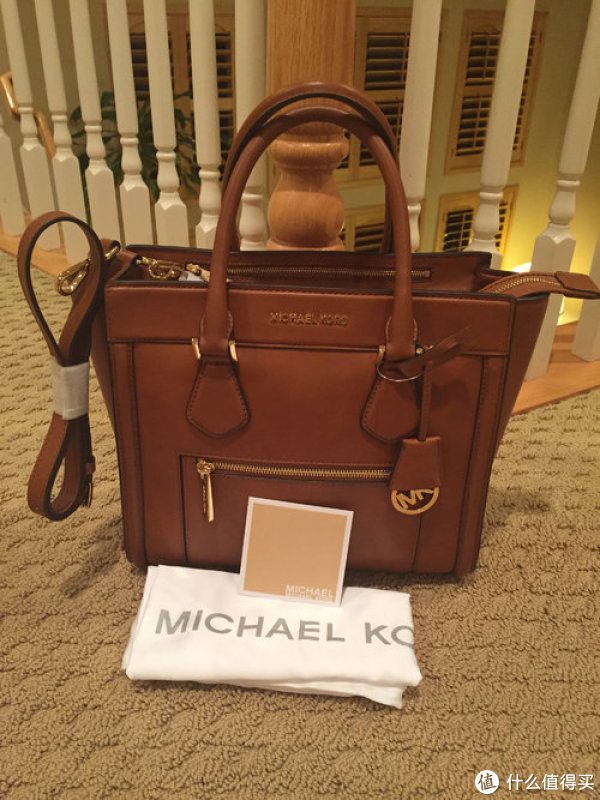 MICHAEL Michael Kors Colette 女款真皮手提包(大号)