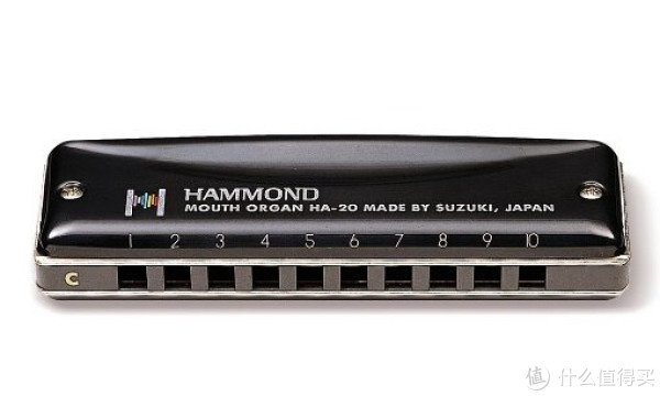 SUZUKI 铃木 Hammond HA-20 十孔布鲁斯口琴 C调