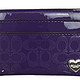 COACH 蔻驰 漆皮 中性款式卡包名片包  62405  蓝紫色