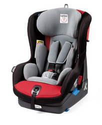 意大利 peg-perego 帕利高 汽车安全座椅VIAGGIO 0+/1 红色(适用于0-4岁儿童，0-18 kg双向安装，可调节座椅，可调节侧面保护)