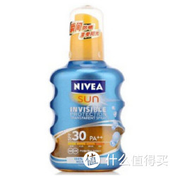 移动端：NIVEA 妮维雅 超凡透明防晒喷露 SPF30/PA++ 150ml