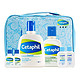 Cetaphil 丝塔芙 洗面奶237ml+Cetaphil丝塔芙保湿润肤乳118ml+旅行4件套包(洁面乳29ml+保湿润肤乳29ml+营润修护洁肤乳29ml+营润修护保湿乳29ml+丝塔芙洗漱包)