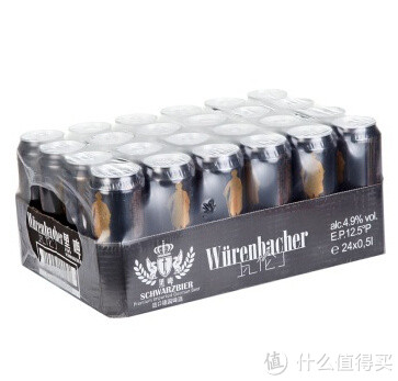 移动端：Würenbacher 瓦伦丁 黑啤酒 500ml*24罐*2箱
