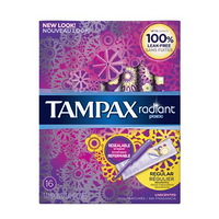 凑单品：TAMPAX 丹碧丝 Radiant 系列 滴管式卫生棉条  16支装