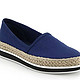 PRADA 普拉达  Platform Espadrille Flats  0468238903829 女款帆布鞋