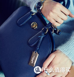 COACH 蔻驰 Crossgrain Mini Prince Street Satchel 女款真皮手提包
