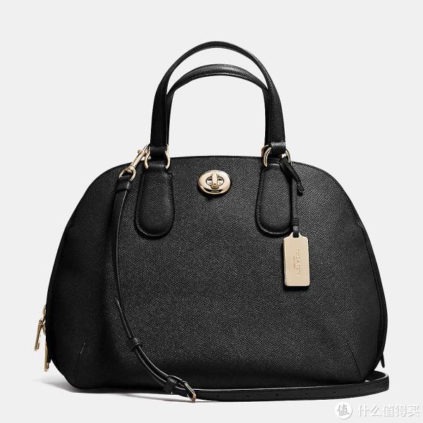 COACH 蔻驰 Crossgrain Mini Prince Street Satchel 女款真皮手提包