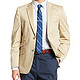 Tommy Hilfiger Men's Dorsey Tan Sport Coat男士棉西装