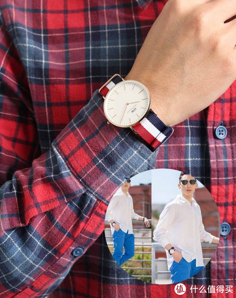 Daniel Wellington Classic Cambridge Eggshell 0103DW 男款经典时装腕表