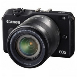 佳能 EOS M2 微型单电套机 黑色