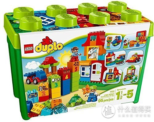 儿子的第三套积木 — LEGO 乐高 拼插类玩具 B&M Duplo创意得宝系列