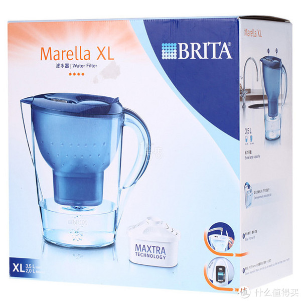 限华东：Brita 碧然德 Marella 金典系列 滤水壶 3.5L（1壶5芯）