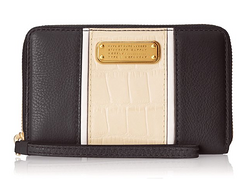 Marc by Marc Jacobs New Q Croc Striped Wingman Wristlet 女款钱包