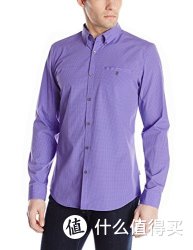 prime会员专享：Calvin Klein  Mini Gingham 男士衬衫
