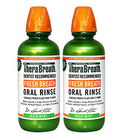Prime会员专享：TheraBreath Fresh Breath Oral Rinse 除口臭漱口水 480ml*2瓶