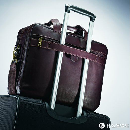 PRIME会员专享：Samsonite 新秀丽 Colombian Leather Toploader 真皮公文包