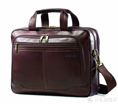 PRIME会员专享：Samsonite 新秀丽 Colombian Leather Toploader 真皮公文包