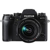 Fujifilm 富士 X-T1 18-55套机 黑色（X-Trans II、Wi-Fi、防滴防尘）