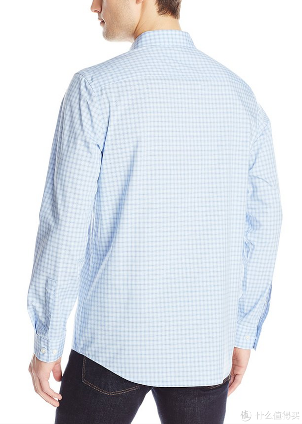 Calvin Klein Cool Tech系列 Tonal Ombre Check 男士长袖衬衫