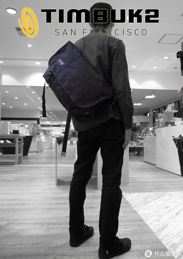 TIMBUK2 天霸 Classic Messenger 经典邮差包（黑色，M码）