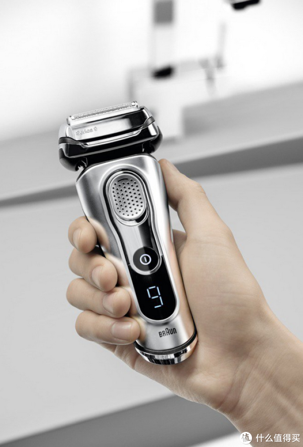 braun博朗旗舰级series9系列9090cc电动剃须刀带清洁桶