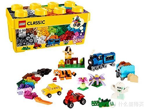 LEGO 乐高 CLASSIC 基础系列 10696 创意拼砌桶