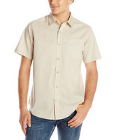 凑单品：Columbia 哥伦比亚 Thompson Hill Solid 男士短袖衬衫
