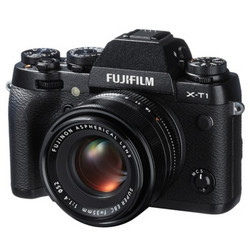 FUJIFILM 富士 X-T1 微单相机 数码相机套机(XF35mmF1.4 R 定焦镜头) (黑色)