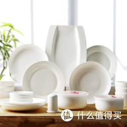 限地区：IJARL 亿嘉 白瓷 28头陶瓷餐具套装