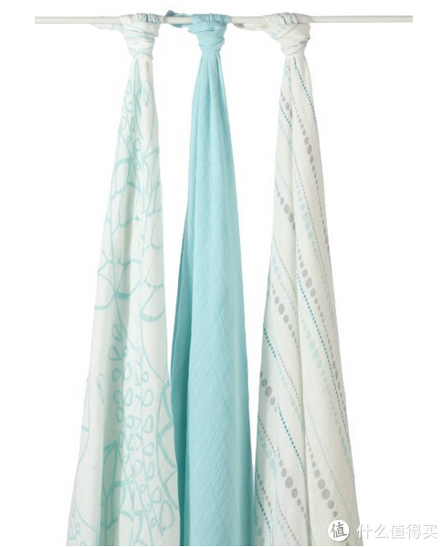 aden+anais rayon from bamboo fiber muslin swaddle 多功能包巾 3条装