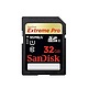 SanDisk 闪迪 32GB Class10 ExtremePro至尊超极速 SDHC卡 95MB/S