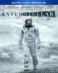 Interstellar 星际穿越 蓝光DVD数字套装