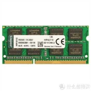 Kingston 金士顿 DDR3 1600 8G 低电压 笔记本内存条
