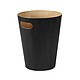 UMBRA WOODROW CAN BK / NT 木纹垃圾桶 黑色 / 原木色 加拿大设计品 空间收纳