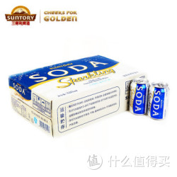 SUNTORY 三得利 苏打水 320ml*24罐箱