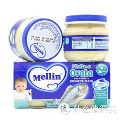 Mellin 美林 蔬菜鲷鱼泥80g*2*5件