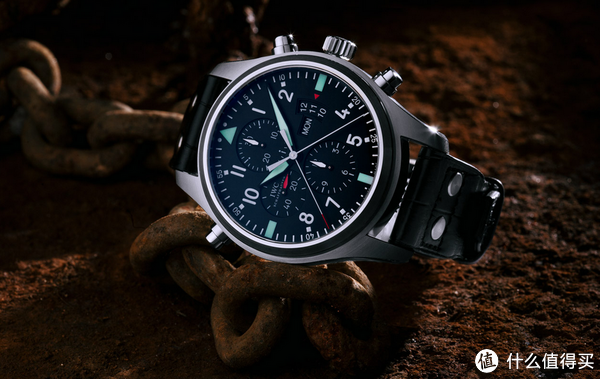 新低价：IWC 万国 Pilots 飞行员系列 Double Chronograph IW377801 男款机械腕表