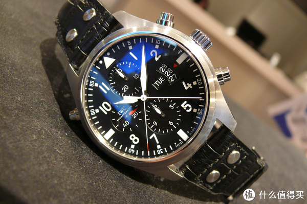 新低价：IWC 万国 Pilots 飞行员系列 Double Chronograph IW377801 男款机械腕表