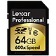 Lexar 雷克沙 高速SD卡 600x 64GB  LSD64GCRBNA600