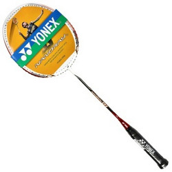 YONEX 尤尼克斯羽毛球拍 yy碳素羽拍 NR-D1红色单拍 赠手胶