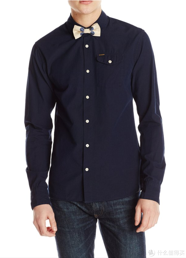 Scotch & Soda Chic Indigo Inspired 男款长袖衬衫